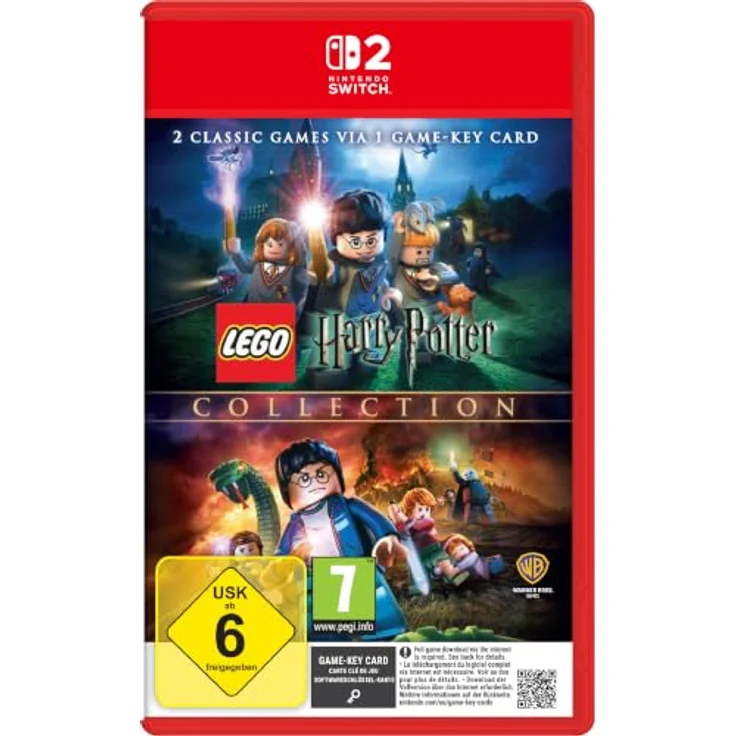 WARNER BROS. ENTERTAINMENT LEGO Harry Potter Collection - Nintendo Switch 2, inklusive Download-Code für komplette Harry Potter Saga im LEGO-Stil, Koop-Modus, über 100 Charaktere und neue Zauber – Bild 1