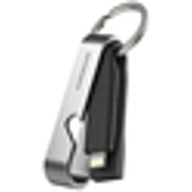 VONMÄHLEN High Six USB Kabel USB 2.0 USB C Schwarz, maximale Datenübertragungsrate 480 Mbit/s, Edelstahl, 1 Stück