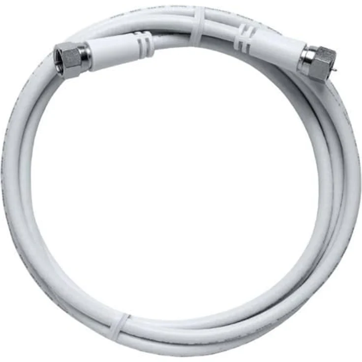 Axing MAK 150-80 doppelt geschirmtes Modem-Kabel Koaxialkabel Class A mit F-Stecker 1,5 m – Bild 2
