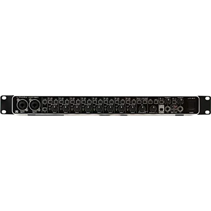 Behringer UMC1820, Audiophiles 18x20 USB Audio/MIDI Interface mit 24-Bit/96 kHz Auflösung und Midas Mikrofonvorverstärkern – Bild 1