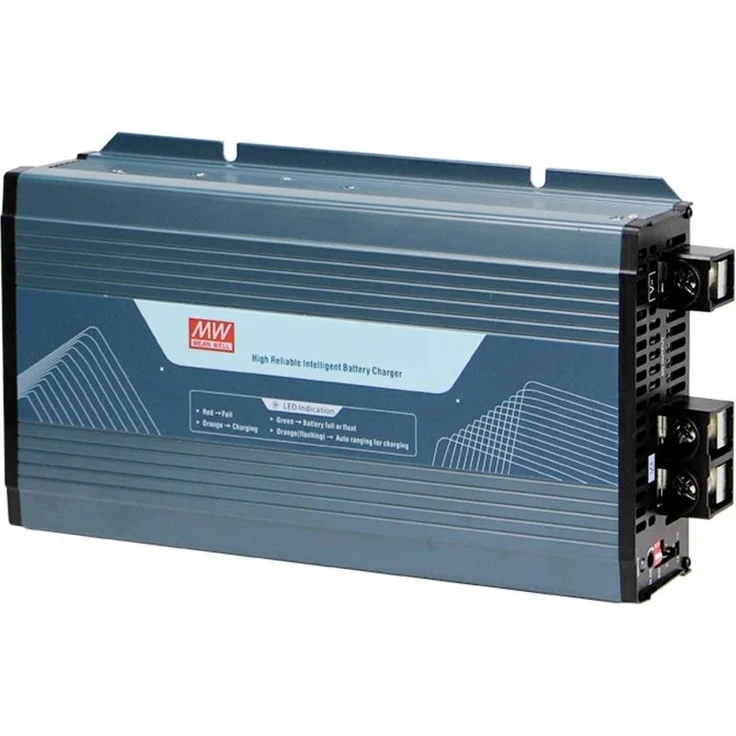 MEAN WELL NPB-1200-24, Bleiakku-Ladegerät 24V mit max. 36A Ladestrom, für Elektrofahrräder und mobile Geräte