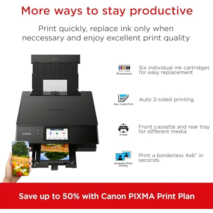 Canon PIXMA TS8750 (BK) – Bild 3