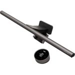 BenQ ScreenBar Halo 2, LED Monitorlampe mit kabellosem Controller, blendfreiem Licht, einstellbarer Helligkeit und Farbtemperatur, USB-betrieben