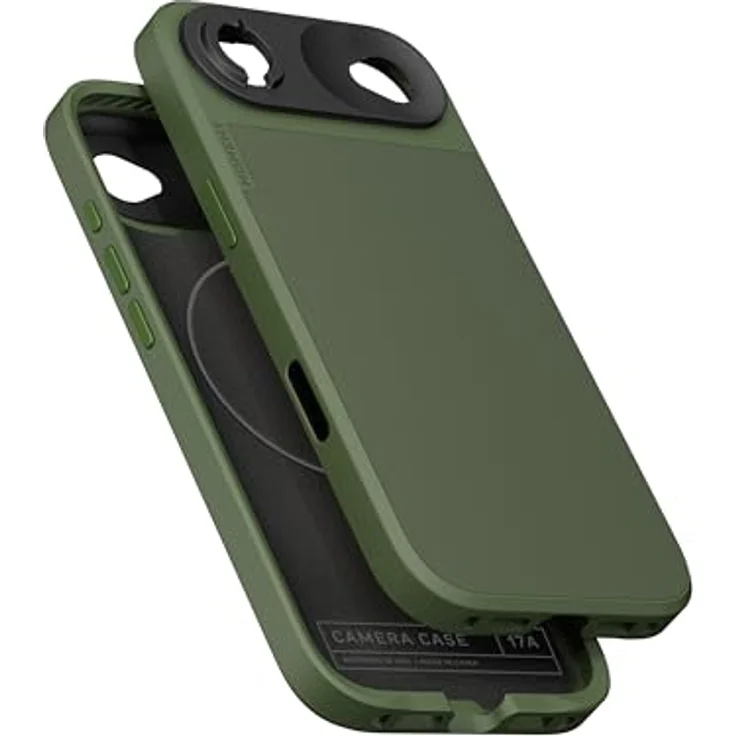 MOMENT Camera Case für iPhone 17 Air, MagSafe-kompatibel, mit SmartAlign Lens Mount und robustem Schutz, Olive – Bild 4