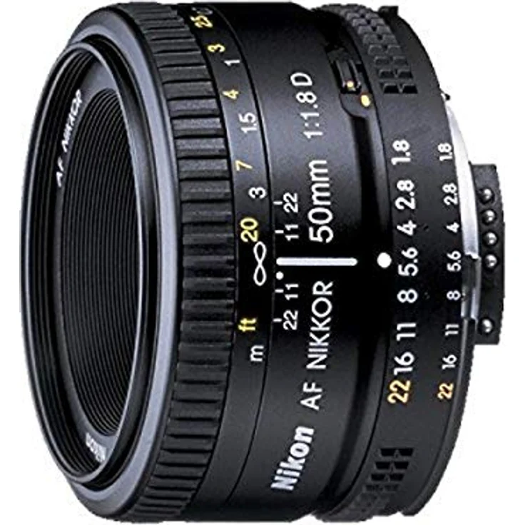 Nikon AF Nikkor 50mm 1:1,8D Objektiv (52mm Filtergewinde) – Bild 1