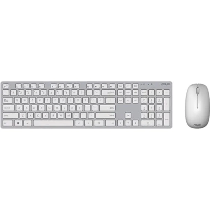 Asus W5000 wireless Keyboard+Mouse dt. COPILOT Layout weiß, Tastatur in Weiß – Bild 5