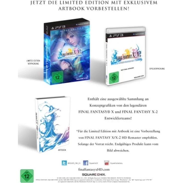 Final Fantasy X / X-2 HD Remaster (Limited Edition) (PS3) – Bild 2