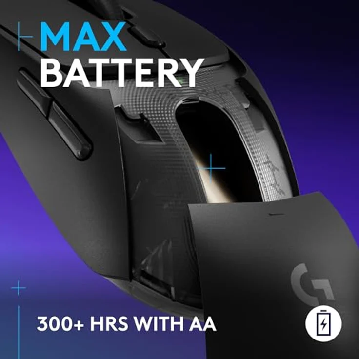 Logitech G309 LIGHTSPEED, kabellose Gaming-Maus mit 25600 DPI, schwarz, versandkostenfrei – Bild 6