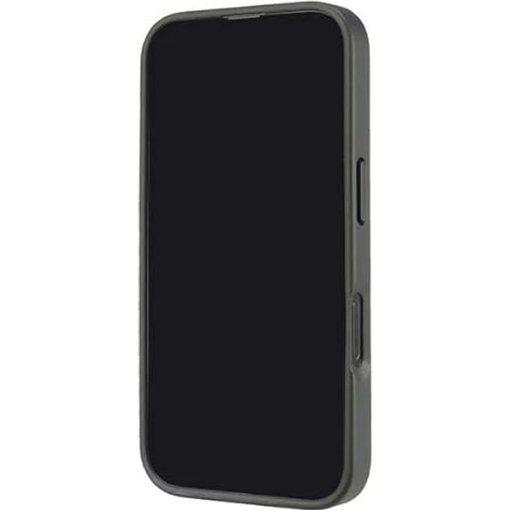 Audi Handyhülle iPhone 16, Kunstleder schwarz mit Metall-Logo, 6,1 Zoll, stoßfest und passgenau – Bild 4