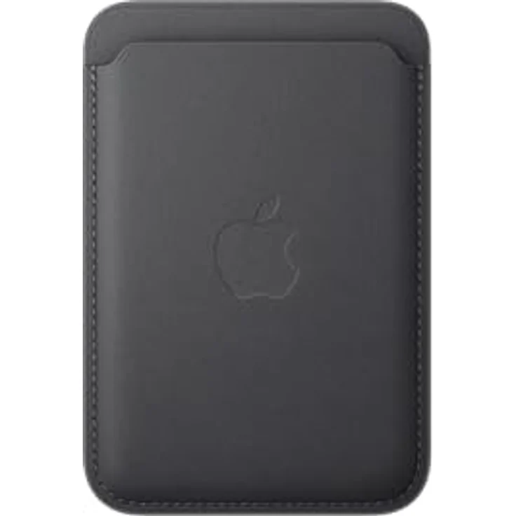 APPLE Feingewebe Wallet mit MagSafe für iPhone Modelle 12-16, Schwarz, Platz für bis zu 3 Karten, 100% recyceltes Material – Bild 2