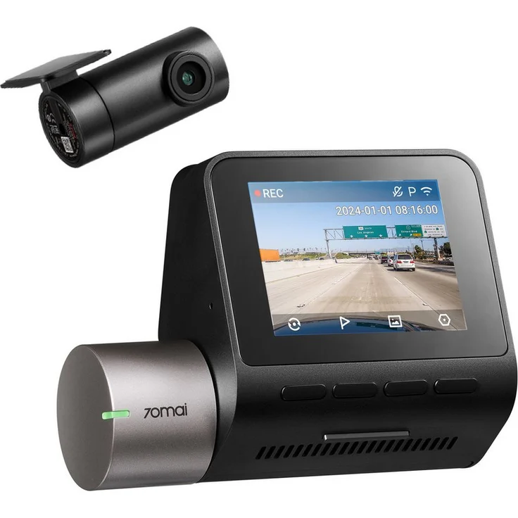 70mai A510 Dashcam (Schwarz, STARVIS 2 IMX675 Bildsensor, ADAS, 1944P Auflösung, Night Owl Vision, GPS) – Bild 1