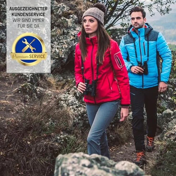 Steiner Fernglas Skyhawk 4.0 8x32 - Deutsche Marken-Qualität, 10 Jahre Garantie, für Erwachsene, leicht & handlich, hochwertig & robust, Profi-Fernglas für Natur,- Tier- und Vogelbeobachtungen – Bild 5