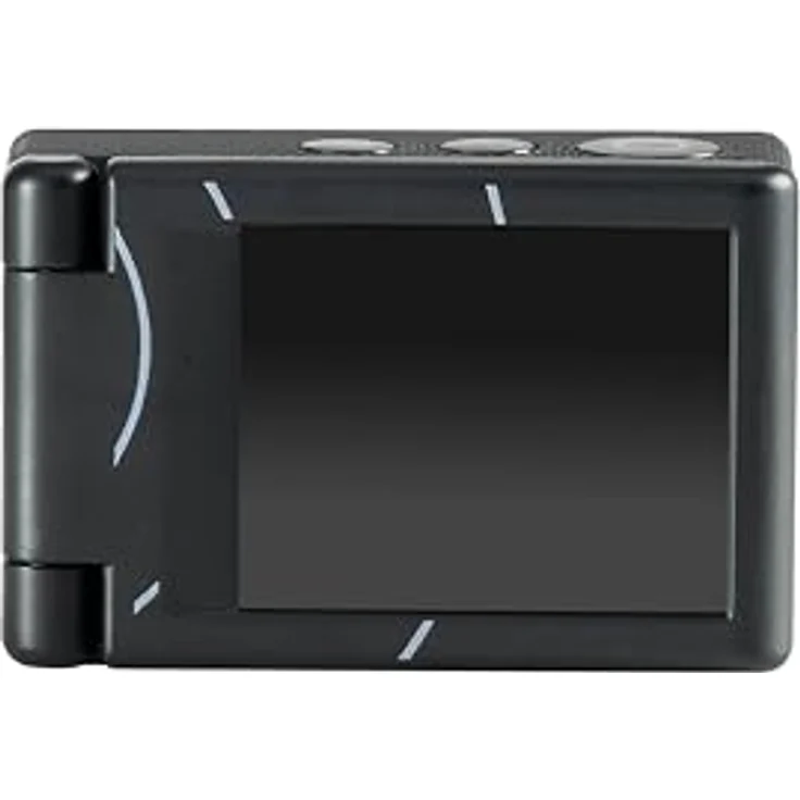 Nilox V1 Flip, Action Kamera 4K/60fps, Doppelbildschirm, WLAN, wasserdicht 30m, Akku 1050 mAh, SD-Karte 128 GB – Bild 3