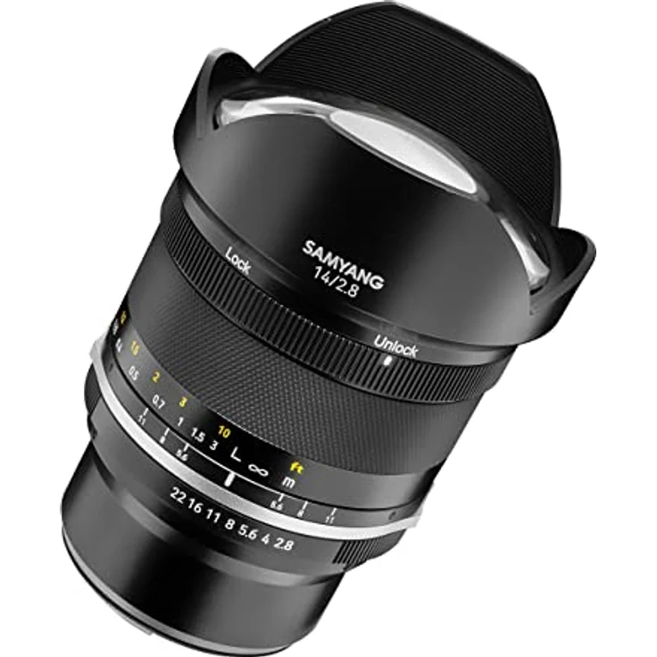 Samyang MF 14mm F2,8 MK2 Canon M ? Weitwinkel Objektiv manueller Fokus für APS-C Festbrennweite für Canon M Mount, 2. Generation EOS M 5, EOS M 50, EOS M 6, EOS M 100, EOS M6 Mark II, EOS M 200 – Bild 5