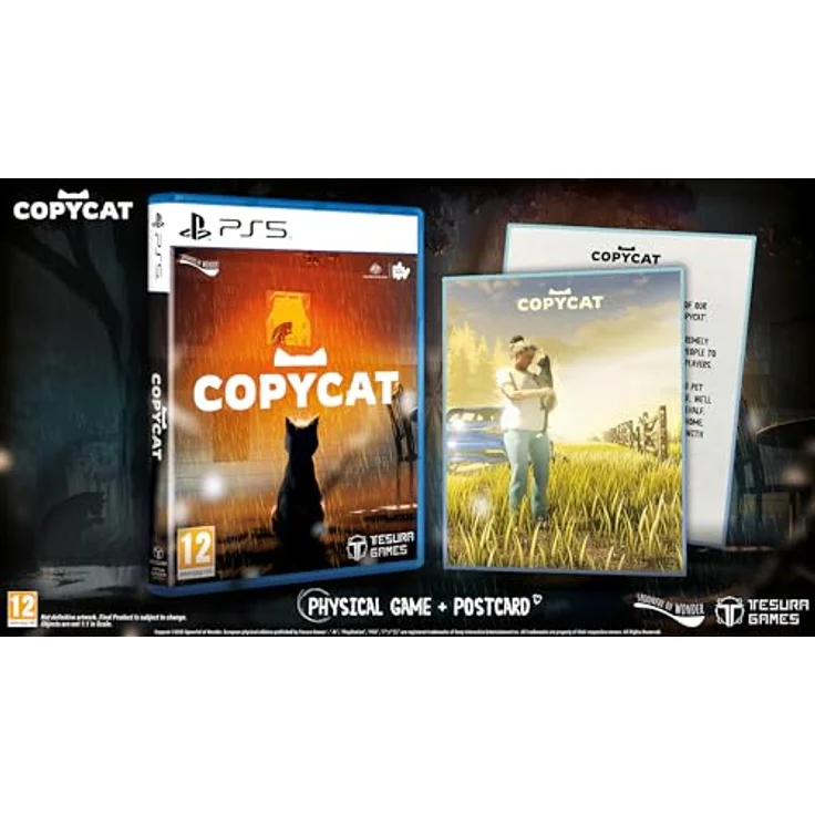 Tesura Games Copycat (PS5) (PEGI Import), Standard Edition mit Physischem Spiel und Postkarte von Dawn & Olive – Bild 2