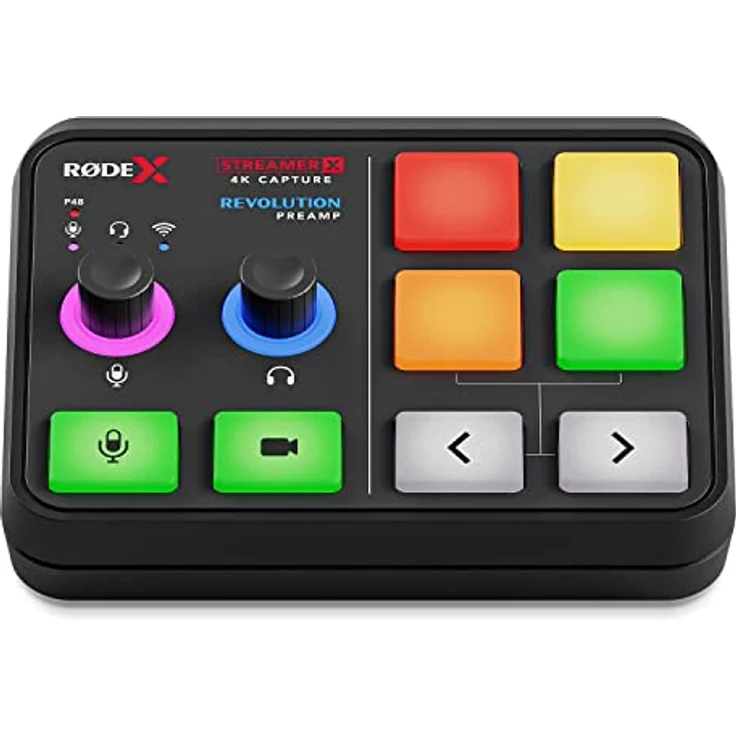 RØDE X Streamer X Interface Streaming Bundle, Mischpult mit 4K/60 Passthrough, Dual-PC Setup und integrierten Effekten, Schwarz – Bild 2