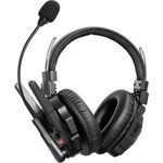 SYNCO Xtalk XMax 1, Wireless Intercom System mit 500m Reichweite, Gruppenfunktion für bis zu 13 Teilnehmer, KI-Rauschunterdrückung und Dualmikrofon-Technologie