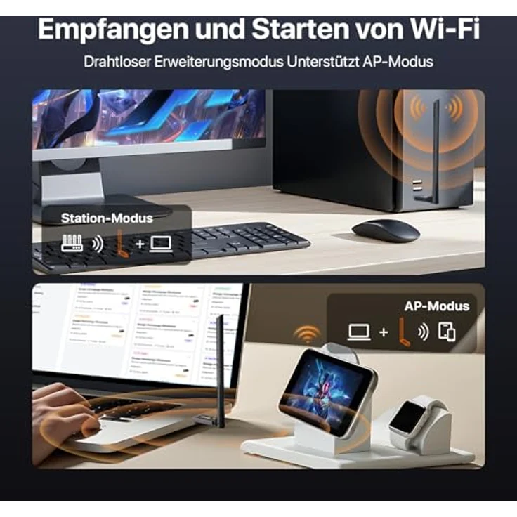 Tenda U11 Pro Wi-Fi 6 AX900, Netzwerkkarte mit hoher Datenrate und modernem WLAN Standard – Bild 5