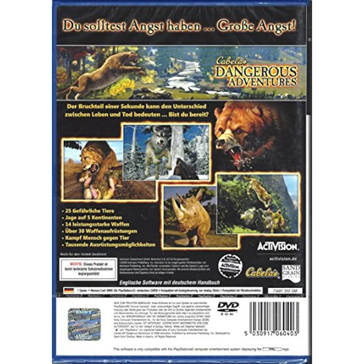 Cabelas Dangerous Adventures (PS2) - Preisvergleich – Bild 2