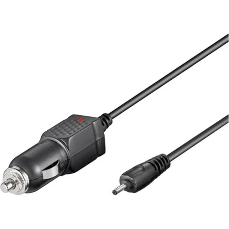 AccuCell KFZ-Ladekabel für Nokia Handys, 2,0mm Stecker, 12-24 Volt, mit 1,5A Sicherung