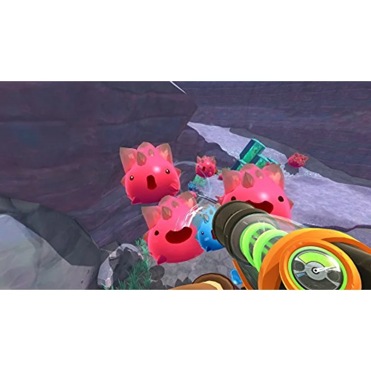 Skybound Games Slime Rancher, PS4 Spiel mit Vacpack, personalisierbarer Ranch und Schleimforschung – Bild 3