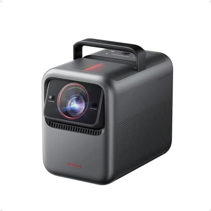 NEBULA X1 Triple Laser 4K Beamer, 3500 ANSI Lumen, 56000:1 Kontrast, 40W Stereo Sound, AutoKalibrierung, Dolby Vision, 300 Zoll, Outdoor, GTV