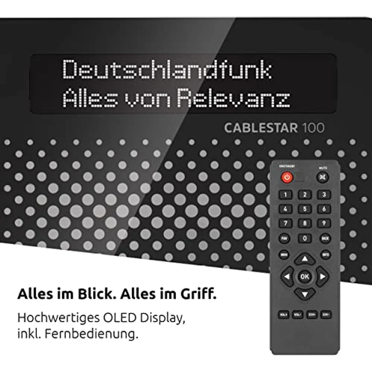 TechniSat CABLESTAR 100 Digitalradio Adapter (für unverschlüsselte digitale Radioprogramme via Kabelnetz) schwarz – Bild 5