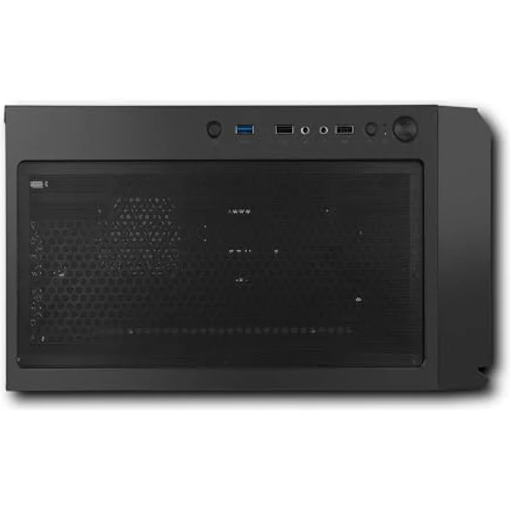 NOX XTREME PRODUCTS Infinity BETA - Semitower M-ATX | ITX, Schwarz, Seitenfenster aus gehärtetem Glas, Platz für 8 Lüfter, Komp. Grafikkarten bis 300mm, USB 3.0 – Bild 5