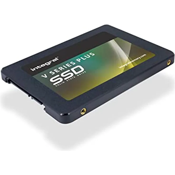 Integral V Series V2 Plus 512GB 2,5 Zoll interne Solid State Festplatte (SSD), Lesen 550MB/s, Schreiben 520MB/s, SATA Schnittstelle 6Gb/s | Schwarz