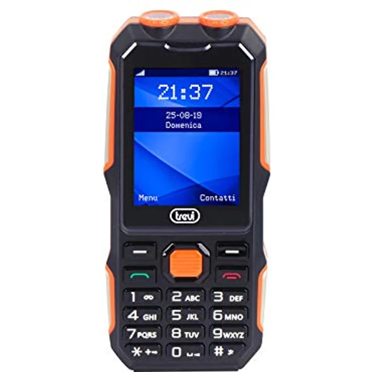 Trevi FORTE 70 Handy mit Stoßschutz, LCD-Display, Bluetooth, Dual-Kamera, Kamera – Bild 2