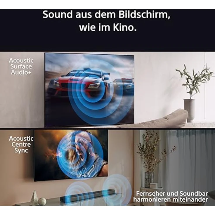Sony BRAVIA 8 OLED 55 Zoll 4K HDR Google Smart TV (2024) | Gaming Features, IMAX Enhanced, Dolby Vision Atmos, Chromecast, Apple AirPlay, 120Hz 55XR80, Schwarz – Bild 4