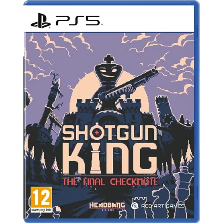 Red Art Games Shotgun King PS5 (EU Import), rundenbasiertes Strategie-Roguelike mit über 100 Upgrades und 15 Schwierigkeitsgraden – Bild 1