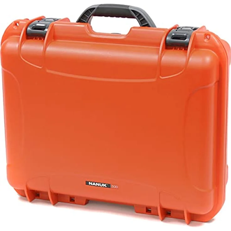Nanuk Kunststoffkoffer 930, Fotokoffer mit Schaumstoffeinlage, wasserdicht, staubdicht, 26.50 l, orange – Bild 2
