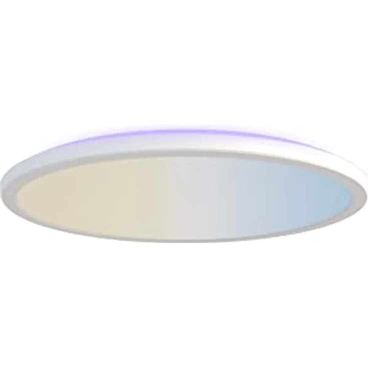 CALEX Halo Smart LED Deckenleuchte, 40cm, RGB und warmweißes Licht, Weiß, Steuerbar via App, Alexa und Google Assistant – Bild 1