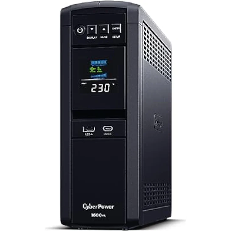 CyberPower CP1600EPFCLCD Line-Interactive USV 1600VA/1000W, Hochwertige Material – Bild 1