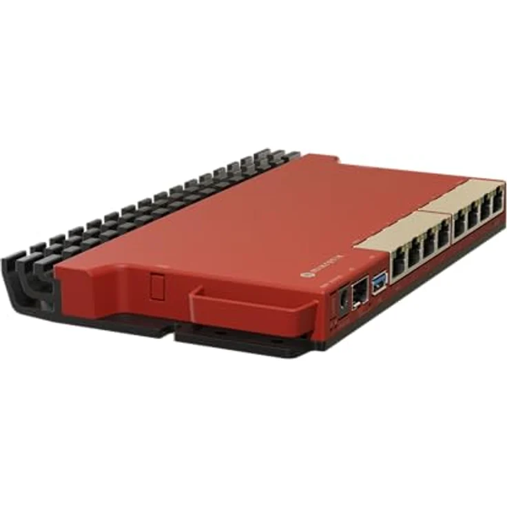 MikroTik L009UiGS-RM, Switch mit 8x 1G Ethernet Ports, ARM 64bit CPU, schwarz – Bild 5