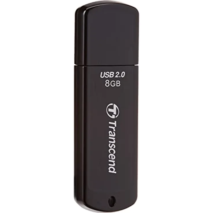 Transcend JetFlash 350 8GB USB-Stick (nur 8,5g) schwarz