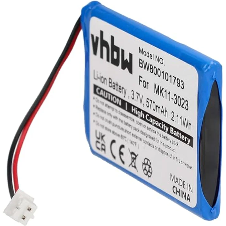 AKKUman Akku kompatibel Sony PS3 Keypad 570mAh Li-Ion – Bild 10
