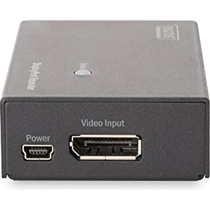 DIGITUS 4K DisplayPort Repeater, UltraHD bis zu 13 m, FullHD bis zu 20 m, Auflösung 3840 x 2160 bei 60 Hz, schwarz – Bild 5