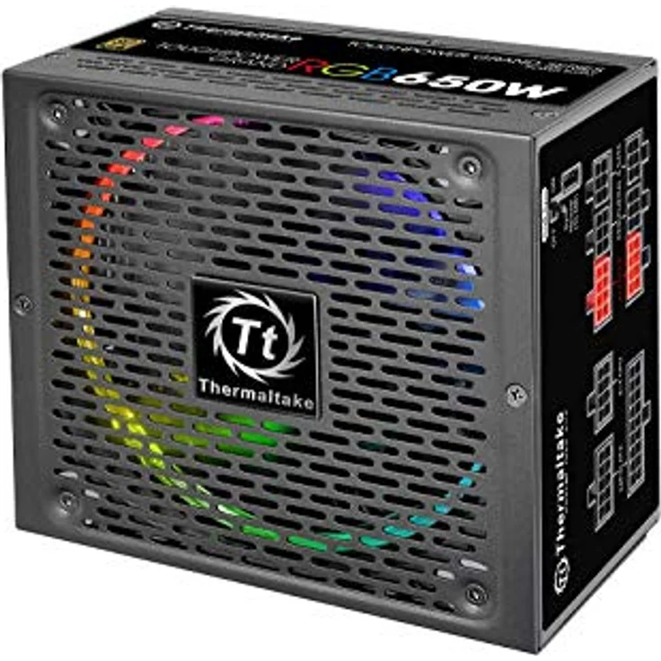Thermaltake Toughpower Grand RGB 650W Gold PC-Netzteil, schwarz – Bild 5