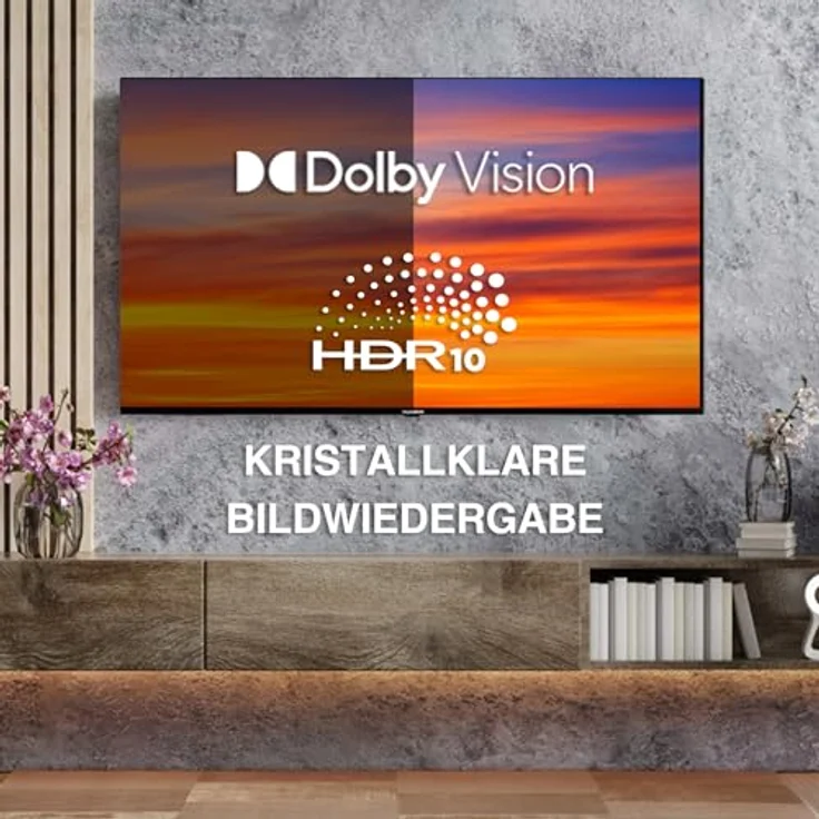 Telefunken Fernseher 50 Zoll Android Smart TV (4K UHD, HDR Dolby Vision, Triple-Tuner, Bluetooth, Dolby Atmos) D50U750X2CWI, Schwarz – Bild 5