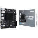 ASUS Prime N100I-D D4 Mainboard Intel N100 (Intel N100 Prozessor, PCIe 3.0, USB 3.2 Gen 2, M.2, DDR4)