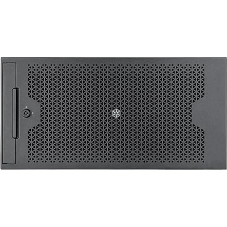Silverstone Technology RM53-502, 5U-Rackmount-Servergehäuse mit Unterstützung für 360-mm-Wasserkühlung und zwei 5,25"-Laufwerksschächten – Bild 2