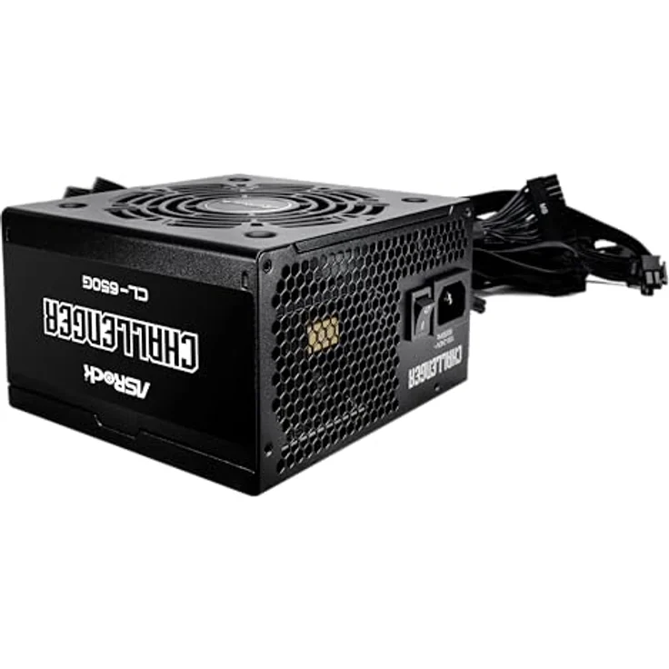 ASRock Netzteil CL-650G, 650 W, 80 Plus Gold, Kompaktes Design, ATX3.1 Ready, 5-jährige Garantie – Bild 4