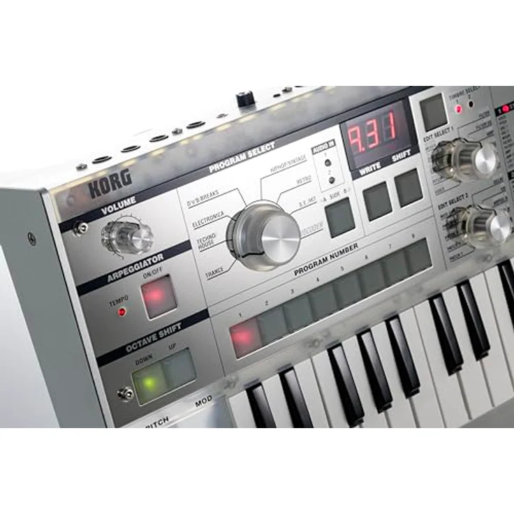 Korg microKORG Crystal, Virtual Analog Synthesizer mit 2 Oszillatoren, 8-Band Vocoder und 37 Minitasten – Bild 7