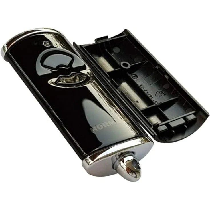 Hörmann Handsender Cover HSE2BS Leer Gehäuse schwarz Hochglanz 439755, Original Ersatzteil für Handsender HSE4BS – Bild 1