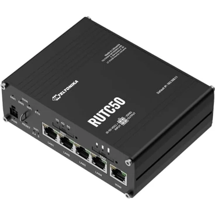 Teltonika RUTC50Industrial 5G-Router, RUTC5020B000