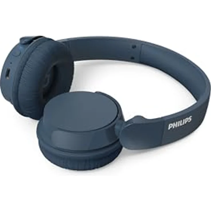 Philips TAH4209BL Kabelloser Bluetooth-Kopfhörer mit passiver Geräuschisolierung – 55 Stunden Spielzeit, deutliche Anrufe, dynamischer Bass, 2 Stunden USB-C-Laden – Blau – Bild 2