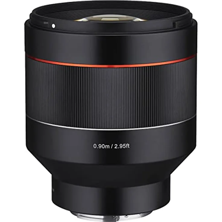 Samyang AF 85 mm -F1.4 Sony FE - 85mm Portrait Festbrennweite Autofokus Vollformat Objektiv für Sony Alpha spiegellose Systemkameras, Vollformat und APS-C Kameras mit Sony E Mount, FE Mount – Bild 5