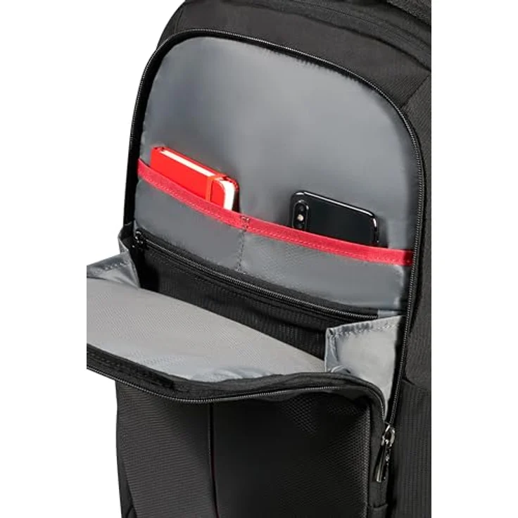 Samsonite GUARDIT 3.0, 17,3" Laptop Backpack L mit Rückenpolsterung und Trinkflaschenfach, Schwarz – Bild 6